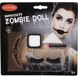 Sminkesett Zombie doll