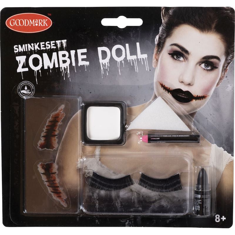 SMINKESETT ZOMBIE DOLL