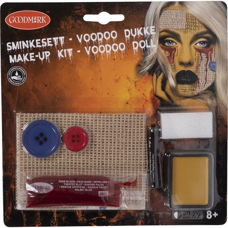 SMINKESETT VOODOO DUKKE